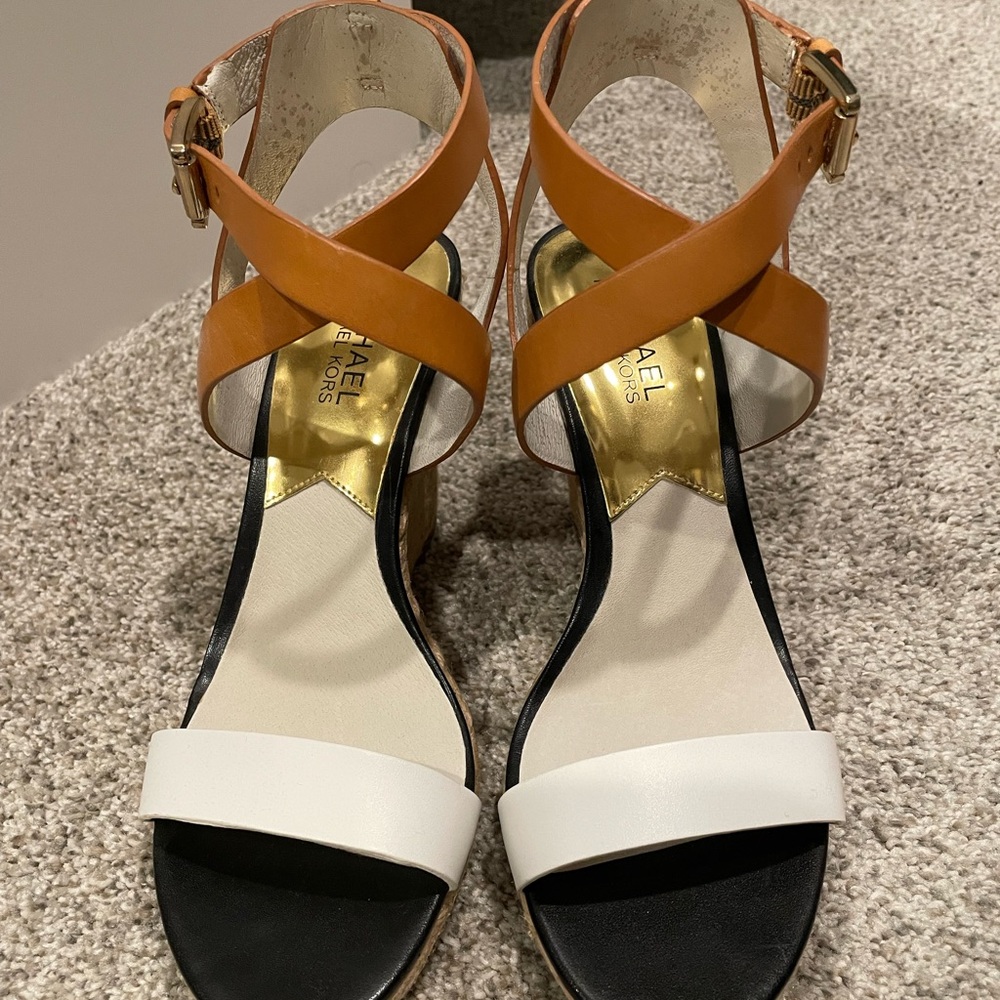 Michael Kors wedge heels